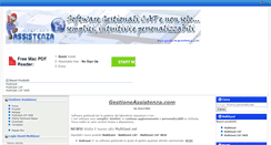 Desktop Screenshot of gestioneassistenza.com